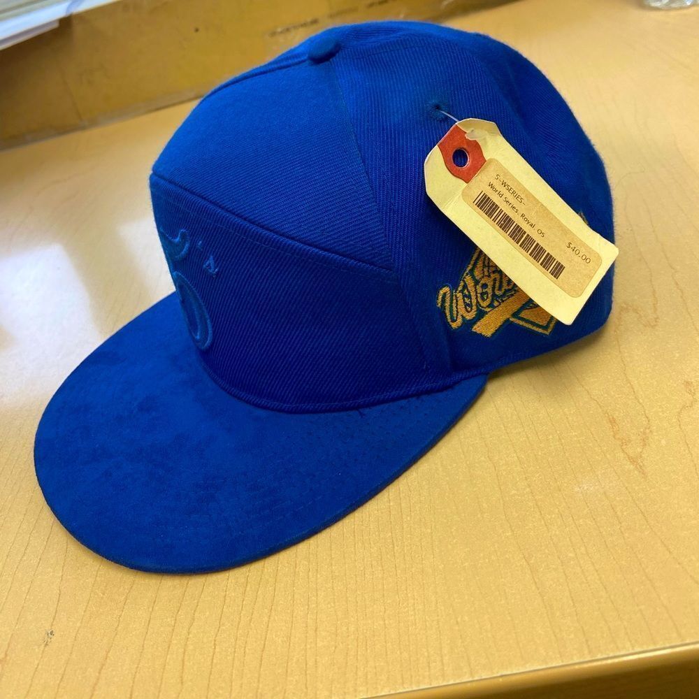 RARE EXCLUSIVE BLUE JAY 38/100 1992 NWT TORONTO BLUE JAYS 5’s WORLD SERIES CAP